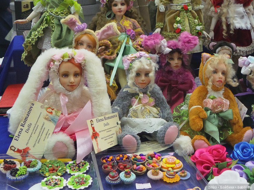 24 Международный Осенний Салон Авторских Кукол на Тишинке, с 5 по 7 октября 2018 года! Часть 2