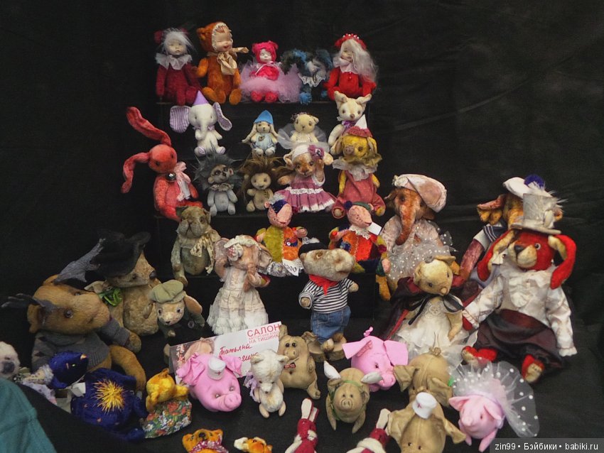 24 Международный Осенний Салон Авторских Кукол на Тишинке, с 5 по 7 октября 2018 года! Часть 2 (фото 10)