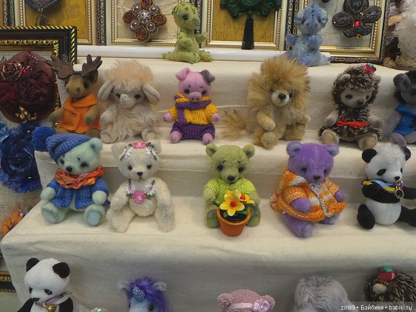 24 Международный Осенний Салон Авторских Кукол на Тишинке, с 5 по 7 октября 2018 года! Часть 2