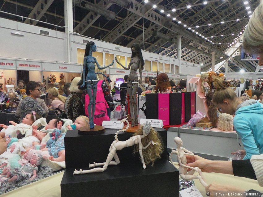 24 Международный Осенний Салон Авторских Кукол на Тишинке, с 5 по 7 октября 2018 года! Часть 1