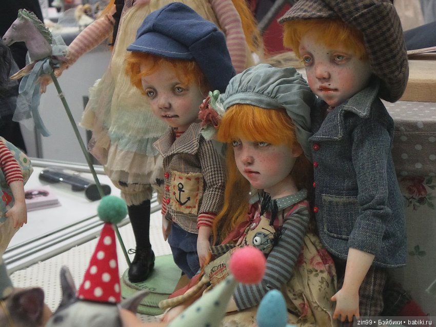 24 Международный Осенний Салон Авторских Кукол на Тишинке, с 5 по 7 октября 2018 года! Часть 1