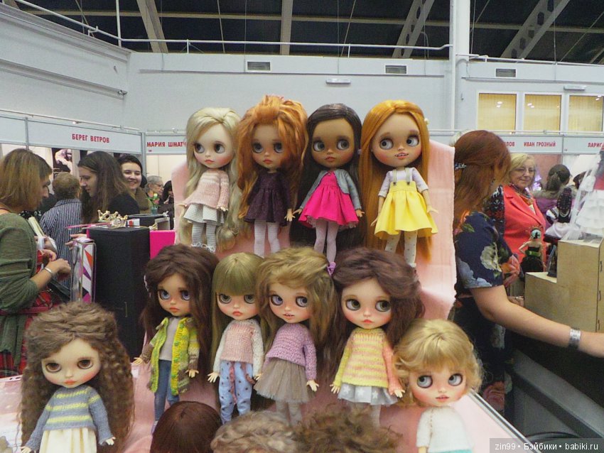 24 Международный Осенний Салон Авторских Кукол на Тишинке, с 5 по 7 октября 2018 года! Часть 1