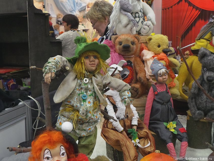 24 Международный Осенний Салон Авторских Кукол на Тишинке, с 5 по 7 октября 2018 года! Часть 2