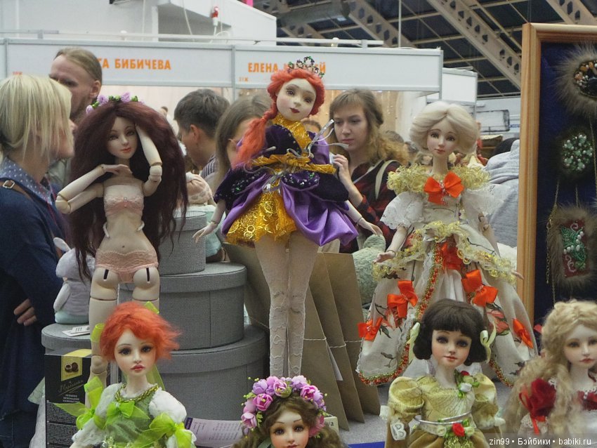 24 Международный Осенний Салон Авторских Кукол на Тишинке, с 5 по 7 октября 2018 года! Часть 2