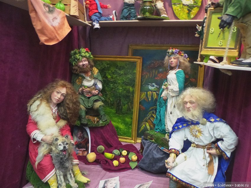 24 Международный Осенний Салон Авторских Кукол на Тишинке, с 5 по 7 октября 2018 года! Часть 1