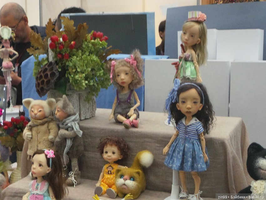 24 Международный Осенний Салон Авторских Кукол на Тишинке, с 5 по 7 октября 2018 года! Часть 1