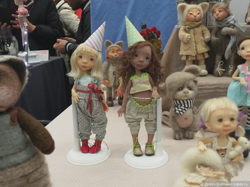 24 Международный Осенний Салон Авторских Кукол на Тишинке, с 5 по 7 октября 2018 года! Часть 1