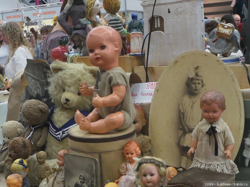 24 Международный Осенний Салон Авторских Кукол на Тишинке, с 5 по 7 октября 2018 года! Часть 2