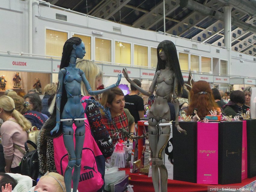 24 Международный Осенний Салон Авторских Кукол на Тишинке, с 5 по 7 октября 2018 года! Часть 1