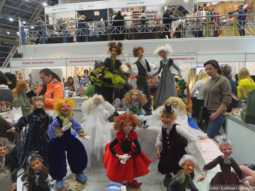 24 Международный Осенний Салон Авторских Кукол на Тишинке, с 5 по 7 октября 2018 года! Часть 1