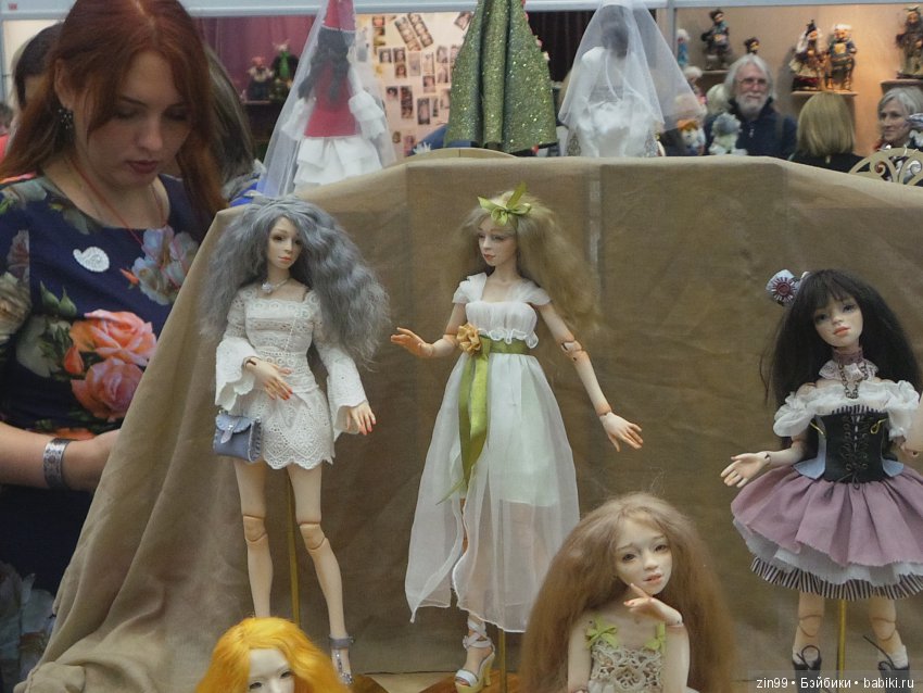 24 Международный Осенний Салон Авторских Кукол на Тишинке, с 5 по 7 октября 2018 года! Часть 1