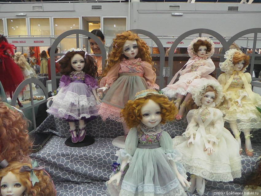 24 Международный Осенний Салон Авторских Кукол на Тишинке, с 5 по 7 октября 2018 года! Часть 1