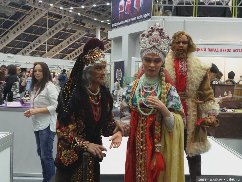 24 Международный Осенний Салон Авторских Кукол на Тишинке, с 5 по 7 октября 2018 года! Часть 1