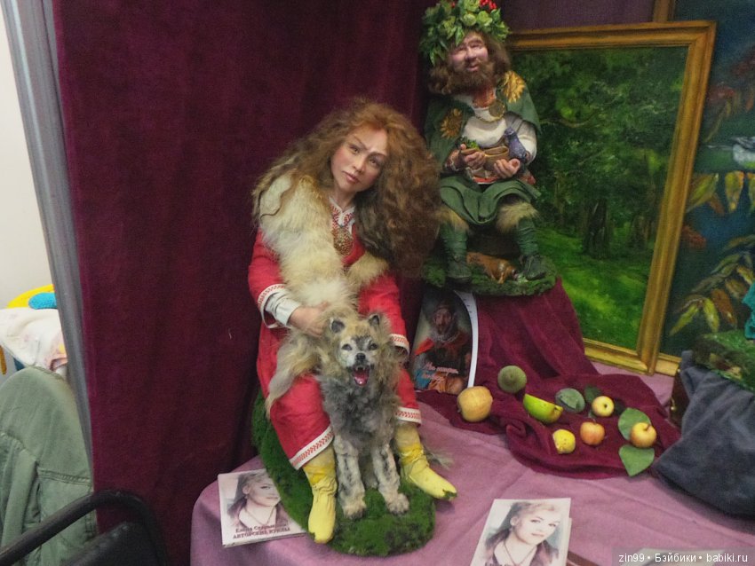 24 Международный Осенний Салон Авторских Кукол на Тишинке, с 5 по 7 октября 2018 года! Часть 1