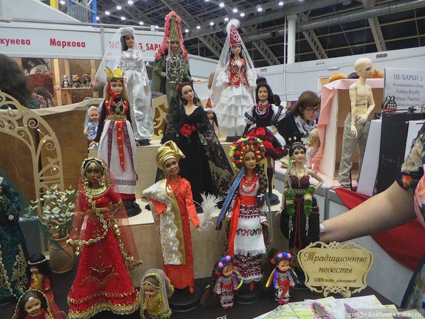 24 Международный Осенний Салон Авторских Кукол на Тишинке, с 5 по 7 октября 2018 года! Часть 1