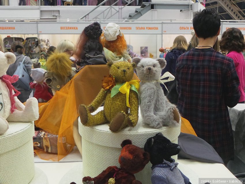 24 Международный Осенний Салон Авторских Кукол на Тишинке, с 5 по 7 октября 2018 года! Часть 2