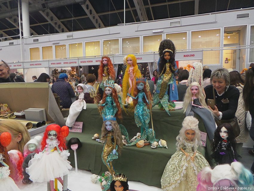 24 Международный Осенний Салон Авторских Кукол на Тишинке, с 5 по 7 октября 2018 года! Часть 1