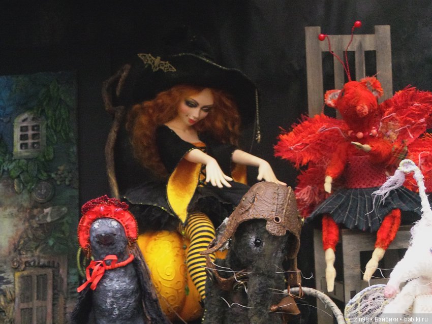 24 Международный Осенний Салон Авторских Кукол на Тишинке, с 5 по 7 октября 2018 года! Часть 2