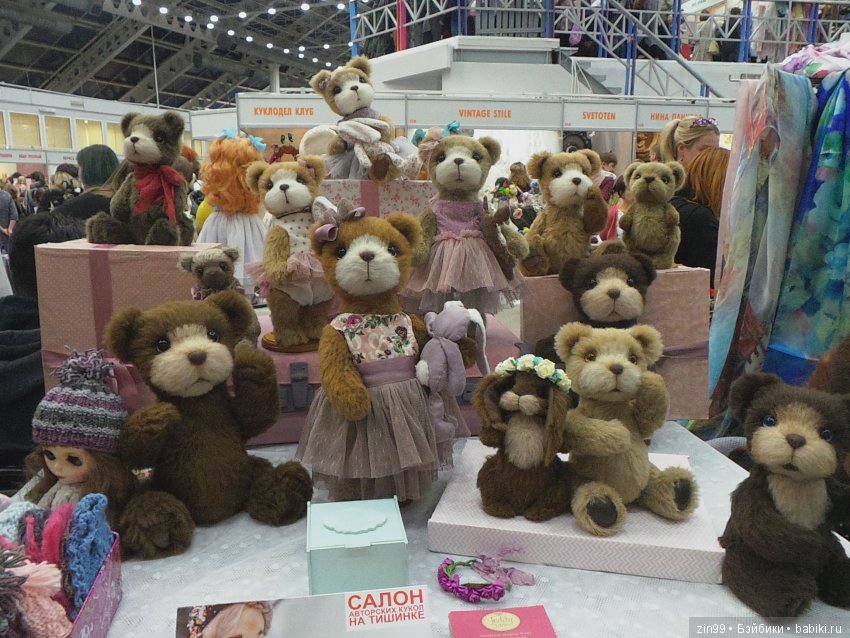 24 Международный Осенний Салон Авторских Кукол на Тишинке, с 5 по 7 октября 2018 года! Часть 2