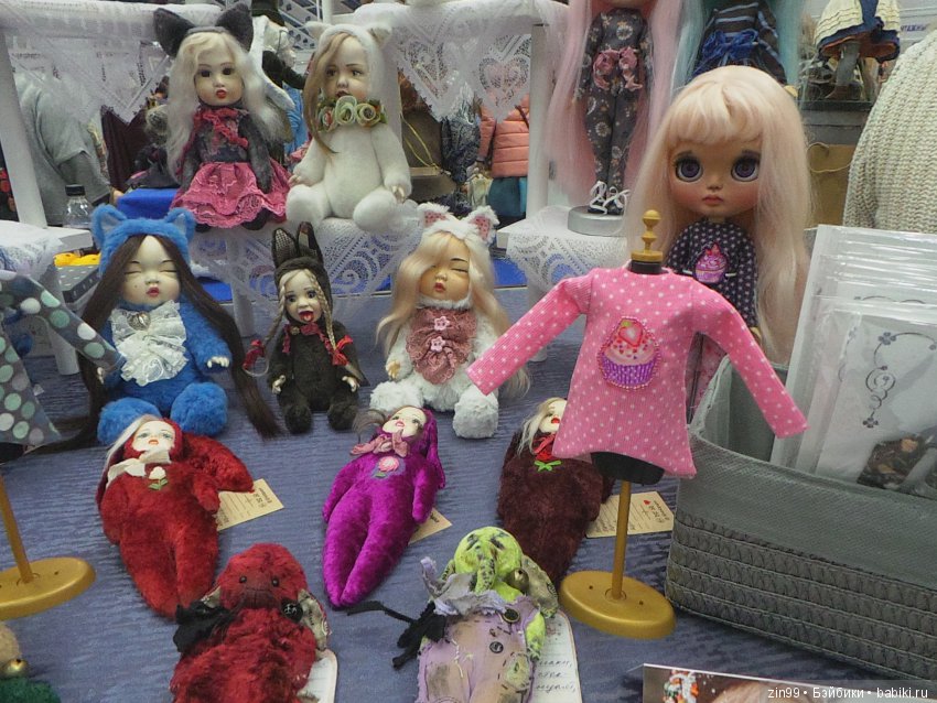 24 Международный Осенний Салон Авторских Кукол на Тишинке, с 5 по 7 октября 2018 года! Часть 1