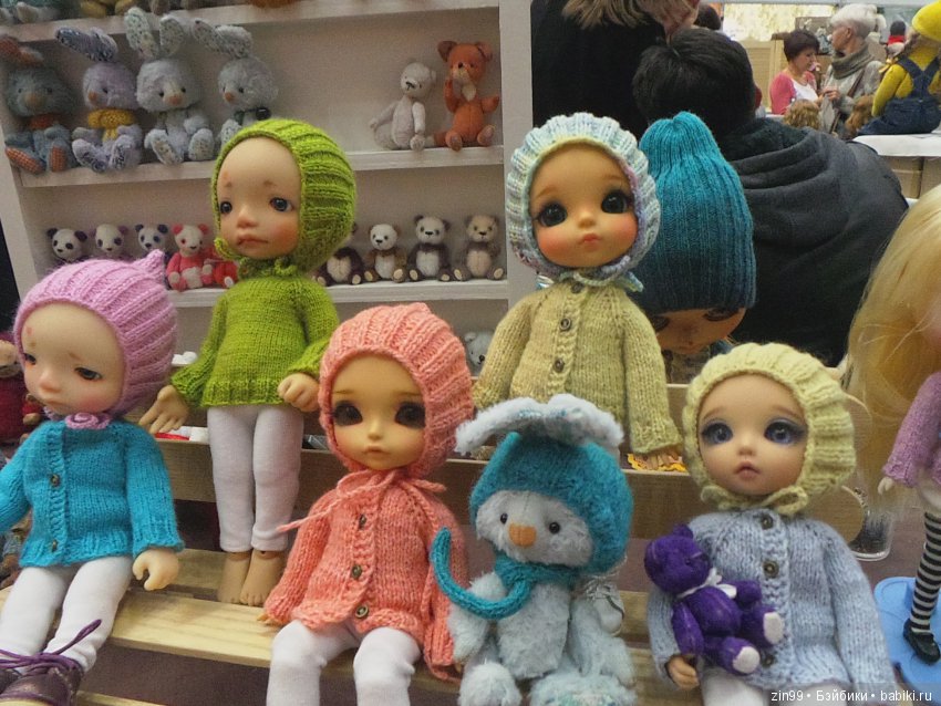 24 Международный Осенний Салон Авторских Кукол на Тишинке, с 5 по 7 октября 2018 года! Часть 2