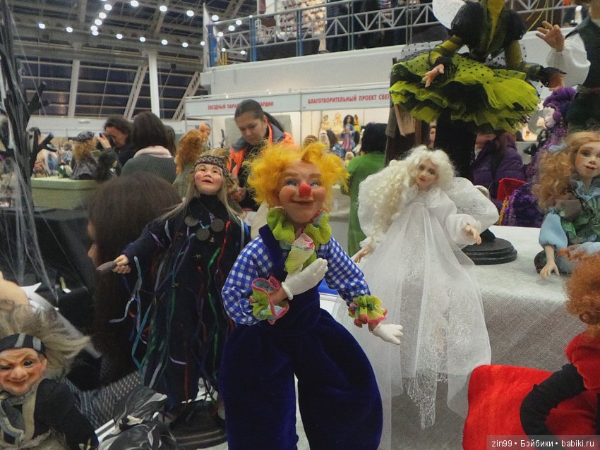 24 Международный Осенний Салон Авторских Кукол на Тишинке, с 5 по 7 октября 2018 года! Часть 1