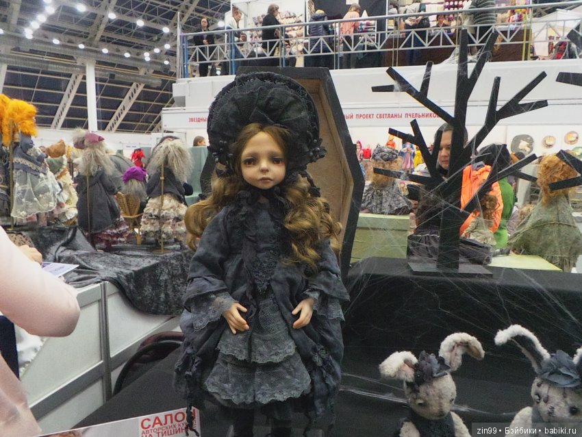 24 Международный Осенний Салон Авторских Кукол на Тишинке, с 5 по 7 октября 2018 года! Часть 1