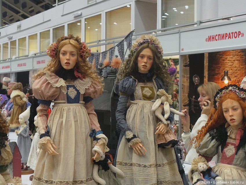 24 Международный Осенний Салон Авторских Кукол на Тишинке, с 5 по 7 октября 2018 года! Часть 1 (фото 9)