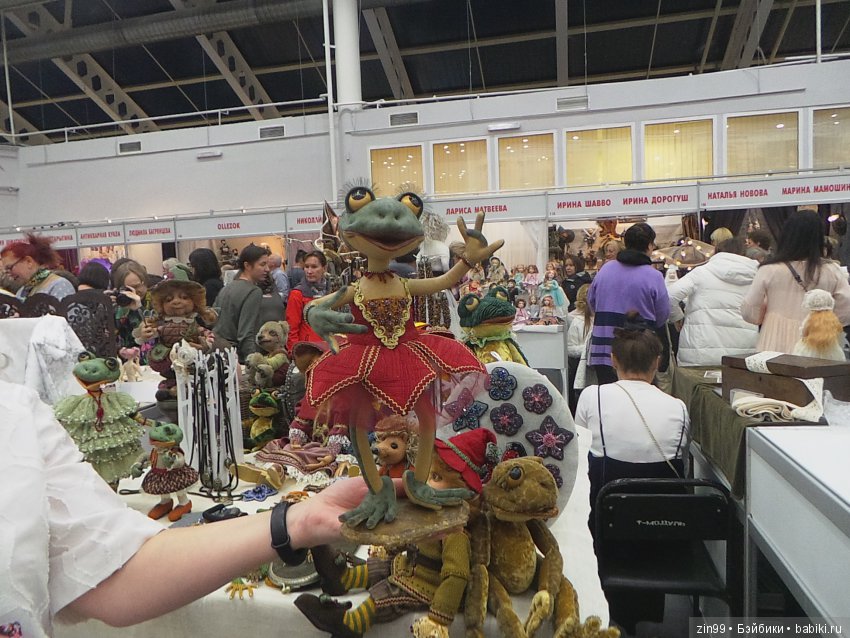 24 Международный Осенний Салон Авторских Кукол на Тишинке, с 5 по 7 октября 2018 года! Часть 1