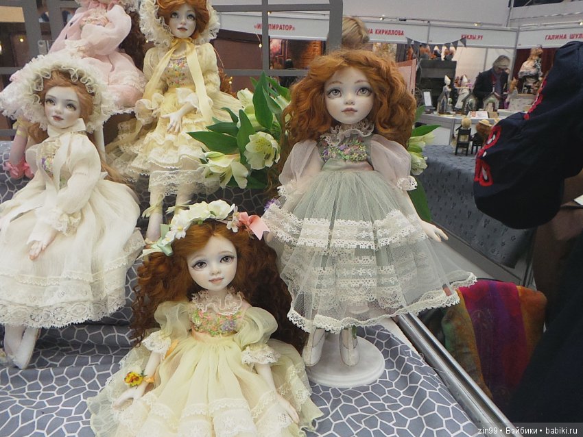 24 Международный Осенний Салон Авторских Кукол на Тишинке, с 5 по 7 октября 2018 года! Часть 1