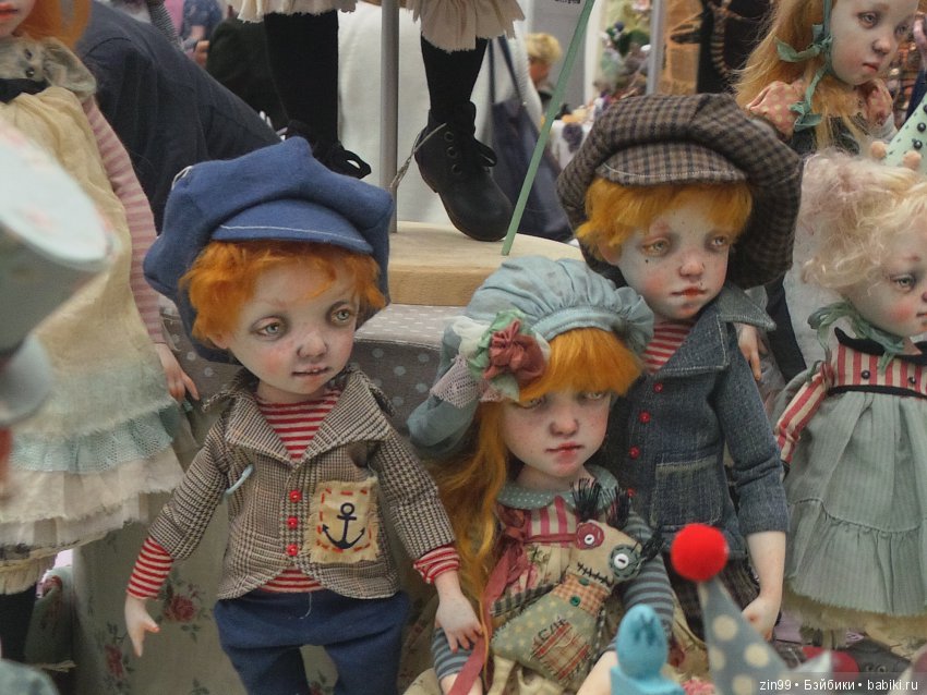 24 Международный Осенний Салон Авторских Кукол на Тишинке, с 5 по 7 октября 2018 года! Часть 1