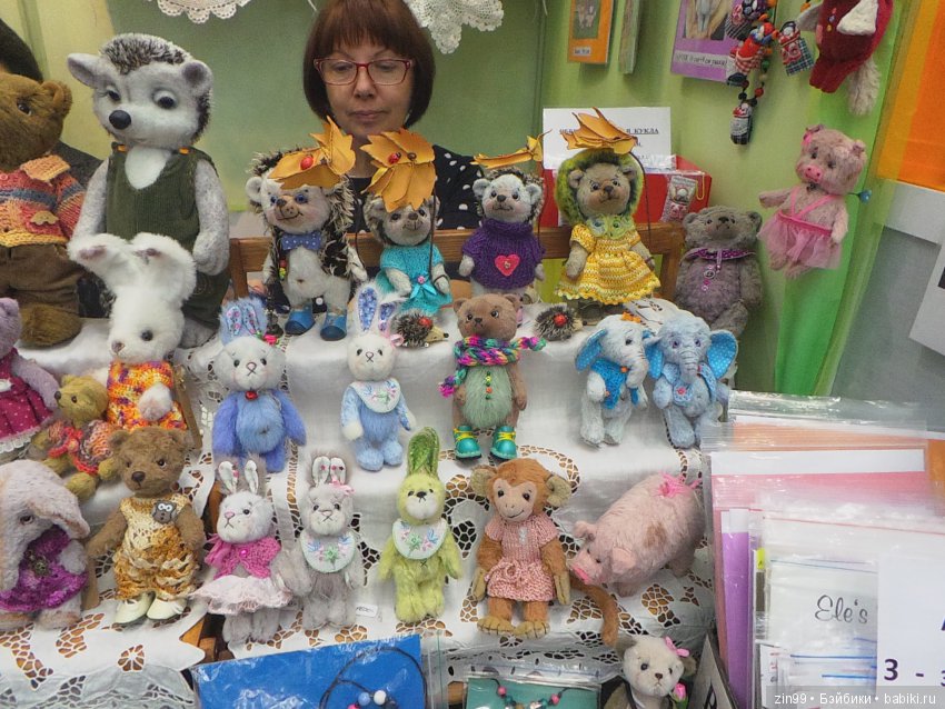 24 Международный Осенний Салон Авторских Кукол на Тишинке, с 5 по 7 октября 2018 года! Часть 2