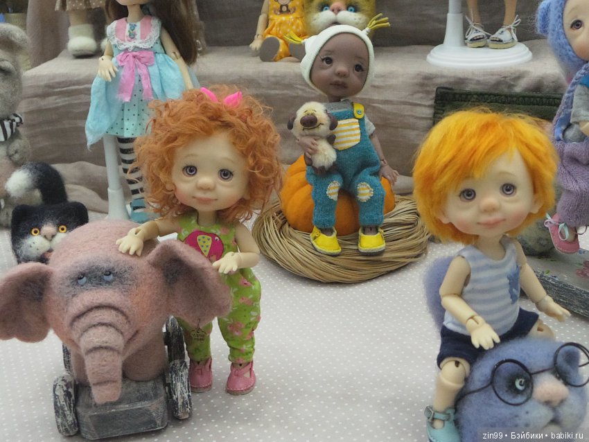 24 Международный Осенний Салон Авторских Кукол на Тишинке, с 5 по 7 октября 2018 года! Часть 1