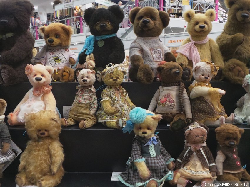 24 Международный Осенний Салон Авторских Кукол на Тишинке, с 5 по 7 октября 2018 года! Часть 2