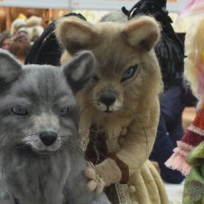 24 Международный  Осенний Салон  Авторских Кукол на Тишинке,  с 5 по 7 октября 2018 года! Часть 2