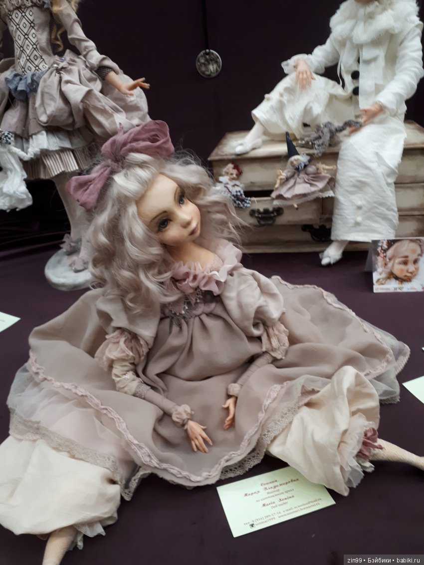 24 Международный Осенний Салон Авторских Кукол на Тишинке, с 5 по 7 октября 2018 года! Часть 3 | Бэйбики 24 Международный Осенний Салон Авторских Кукол на Тишинке, с 5 по 7 октября 2018 года! Часть 3