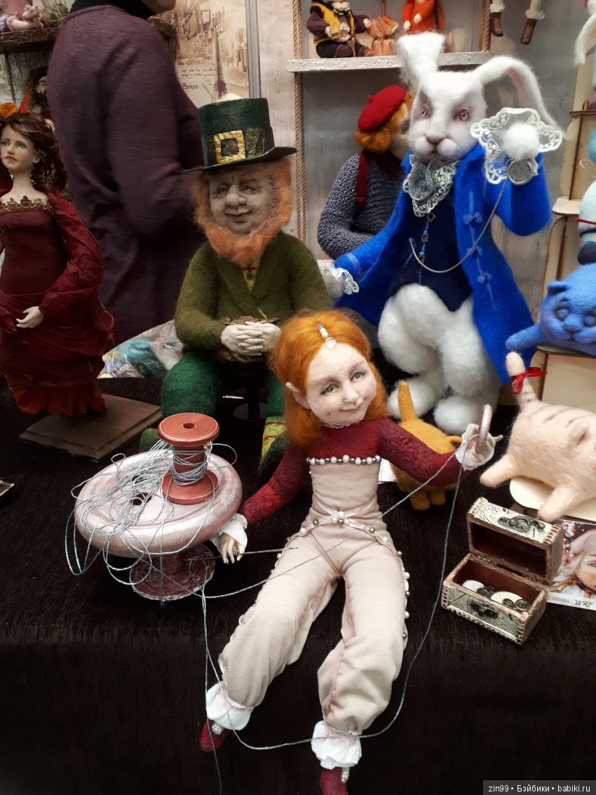 24 Международный Осенний Салон Авторских Кукол на Тишинке, с 5 по 7 октября 2018 года! Часть 3 | Бэйбики 24 Международный Осенний Салон Авторских Кукол на Тишинке, с 5 по 7 октября 2018 года! Часть 3 (фото 6)