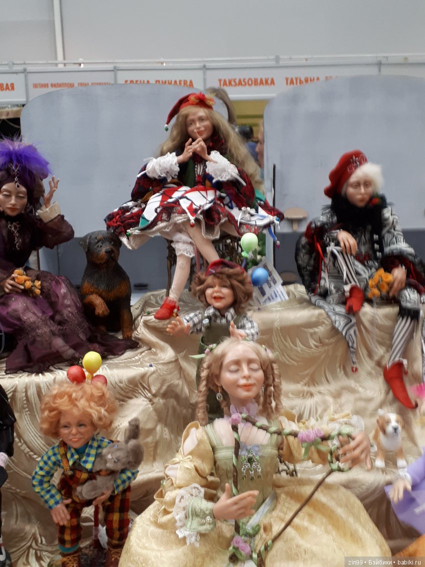 24 Международный Осенний Салон Авторских Кукол на Тишинке, с 5 по 7 октября 2018 года! Часть 3 | Бэйбики 24 Международный Осенний Салон Авторских Кукол на Тишинке, с 5 по 7 октября 2018 года! Часть 3