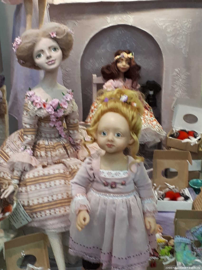 24 Международный Осенний Салон Авторских Кукол на Тишинке, с 5 по 7 октября 2018 года! Часть 3 | Бэйбики 24 Международный Осенний Салон Авторских Кукол на Тишинке, с 5 по 7 октября 2018 года! Часть 3