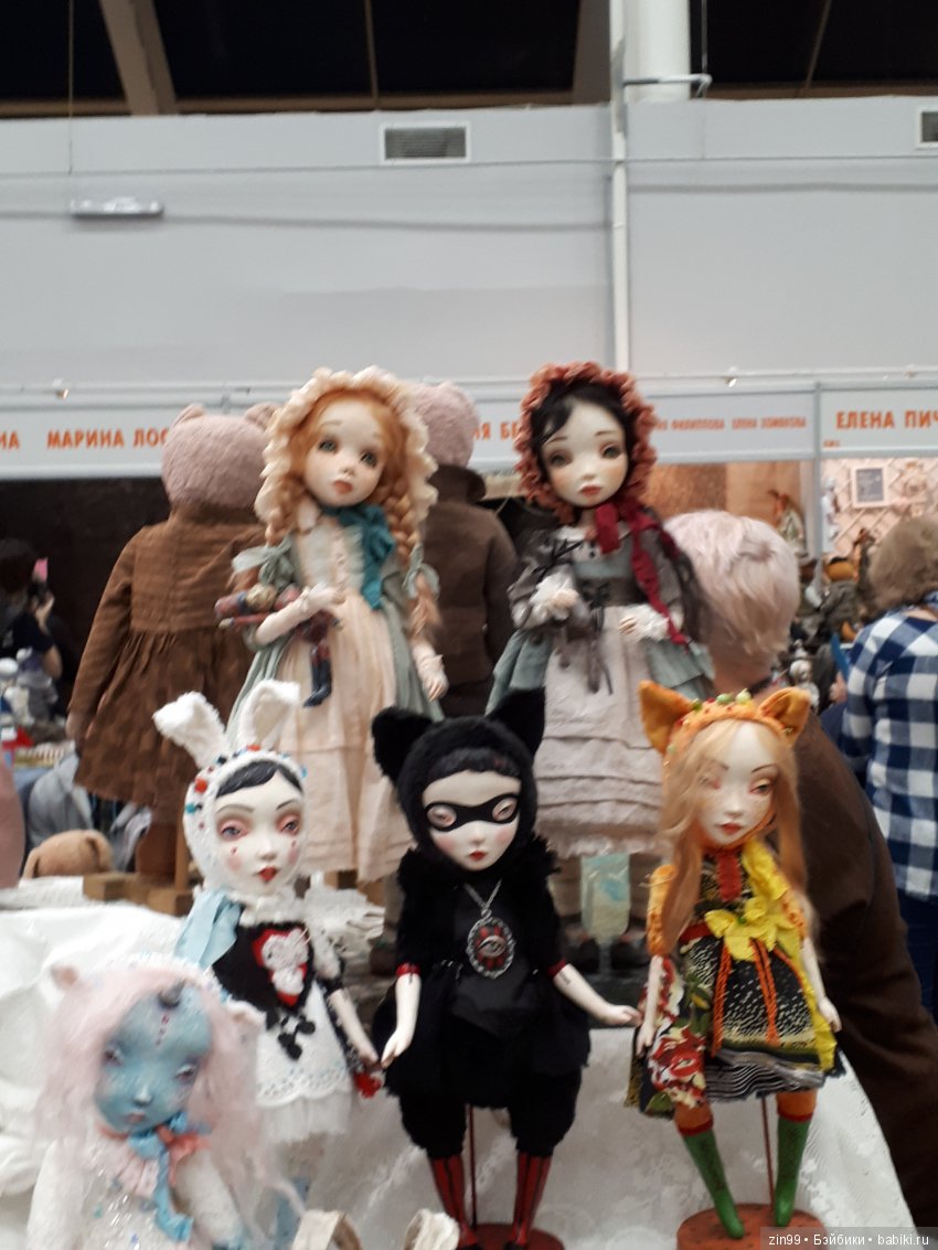 24 Международный Осенний Салон Авторских Кукол на Тишинке, с 5 по 7 октября 2018 года! Часть 3 | Бэйбики 24 Международный Осенний Салон Авторских Кукол на Тишинке, с 5 по 7 октября 2018 года! Часть 3