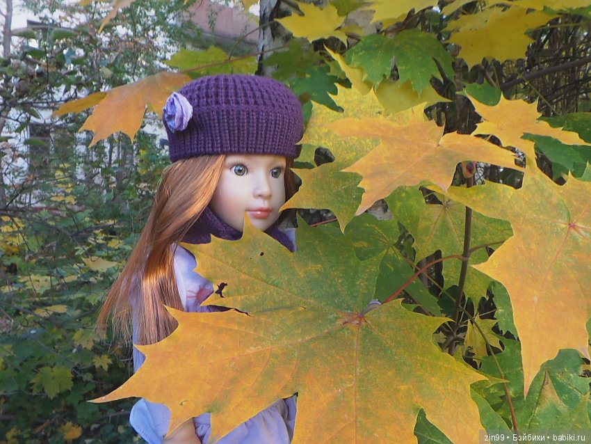 Девочка Октябрь, рыжая Лаурин, кукла Kidz'n'Cats