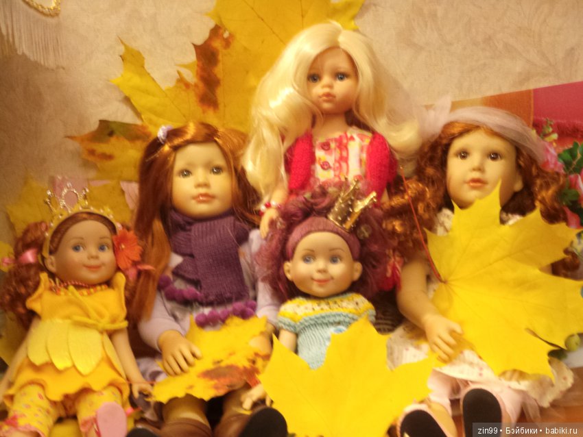 Девочка Октябрь, рыжая Лаурин, кукла Kidz'n'Cats