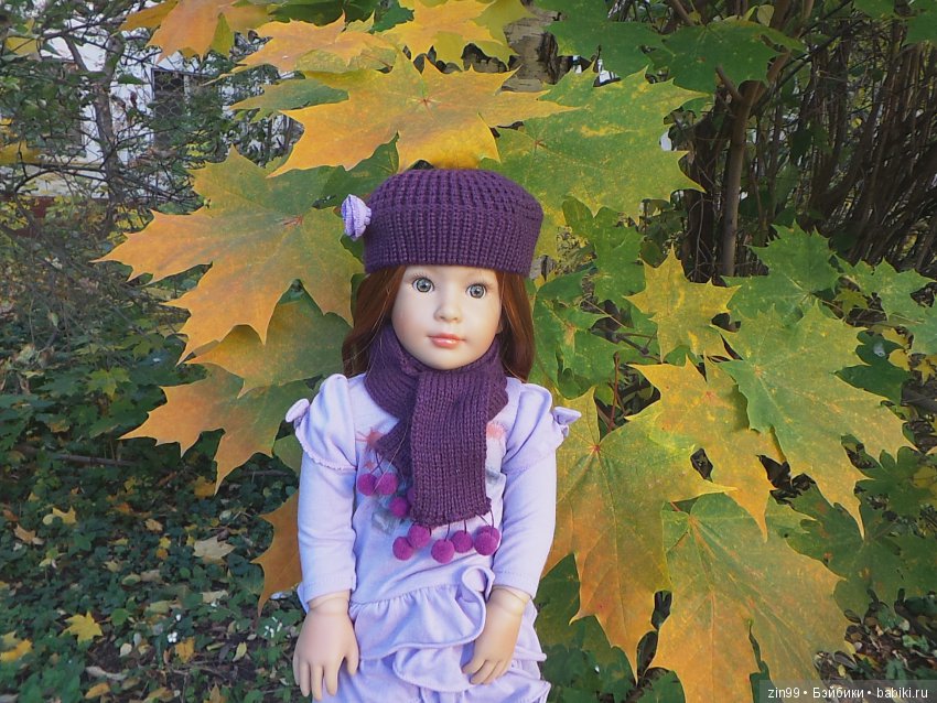 Девочка Октябрь, рыжая Лаурин, кукла Kidz'n'Cats