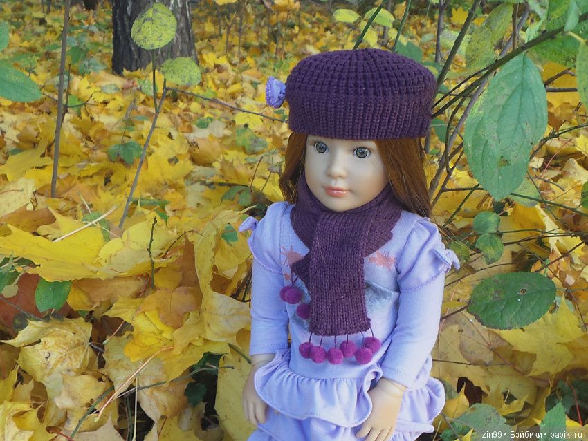 Девочка Октябрь, рыжая Лаурин, кукла Kidz'n'Cats