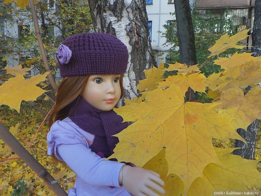 Девочка Октябрь, рыжая Лаурин, кукла Kidz'n'Cats