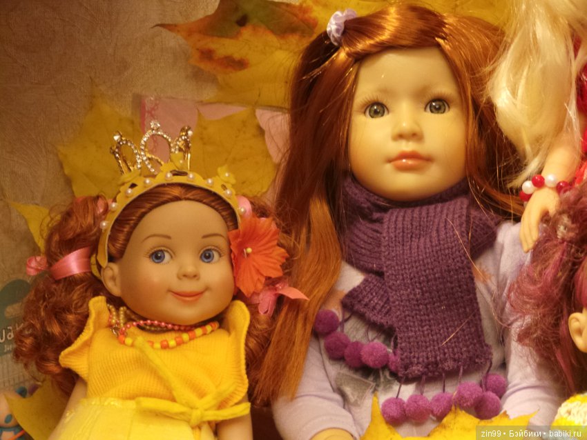 Девочка Октябрь, рыжая Лаурин, кукла Kidz'n'Cats