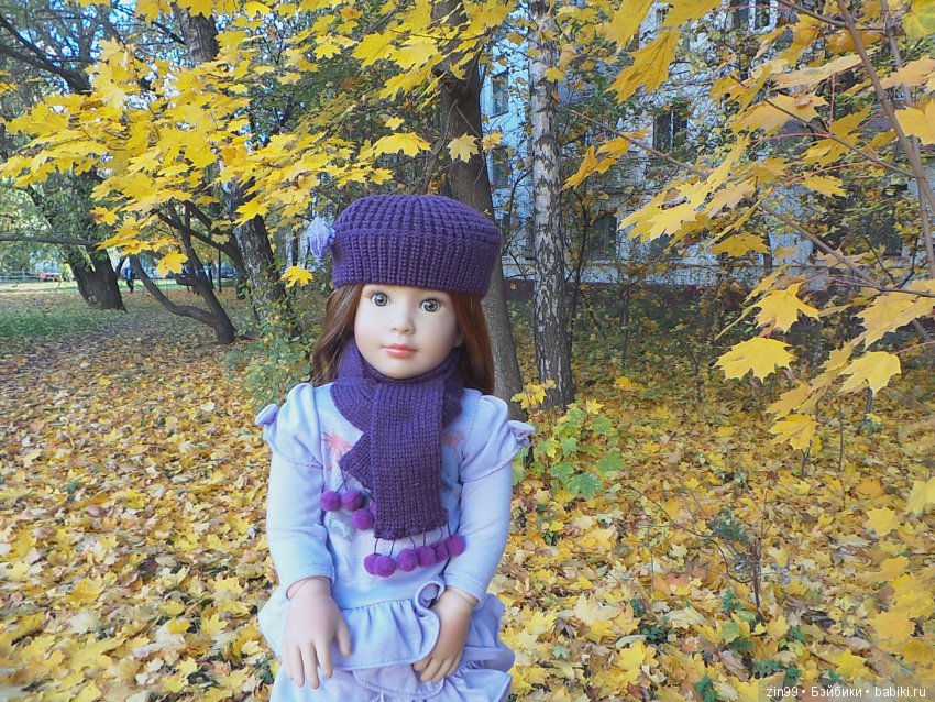 Девочка Октябрь, рыжая Лаурин, кукла Kidz'n'Cats