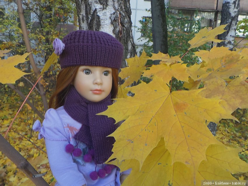 Девочка Октябрь, рыжая Лаурин, кукла Kidz'n'Cats