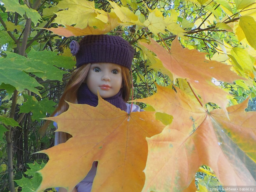 Девочка Октябрь, рыжая Лаурин, кукла Kidz'n'Cats