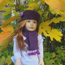 Девочка Октябрь, рыжая Лаурин, кукла Kidz'n'Cats!